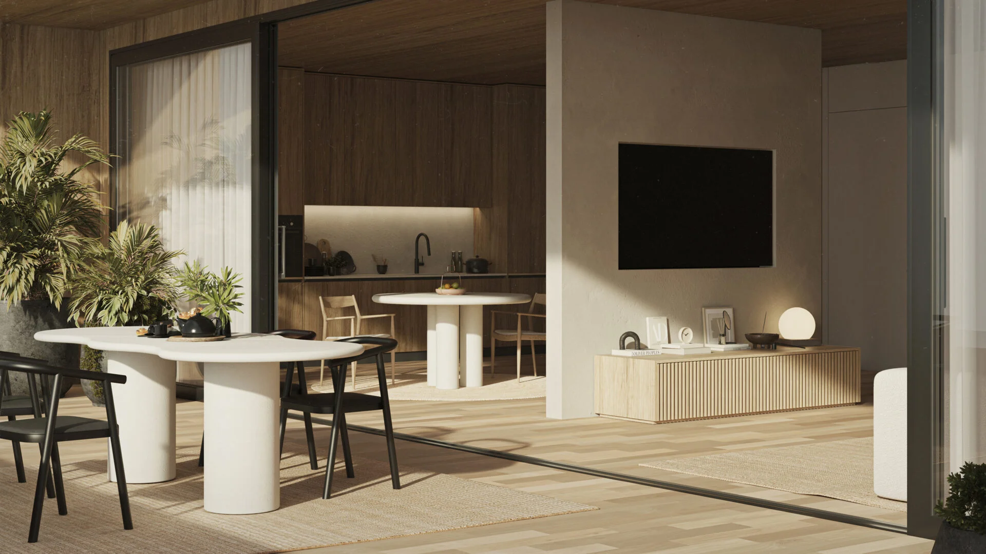 Render para muebles de microcemento