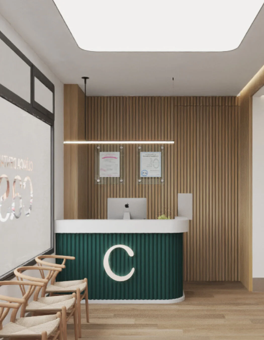 Rebranding e Interiorismo de clínica dental