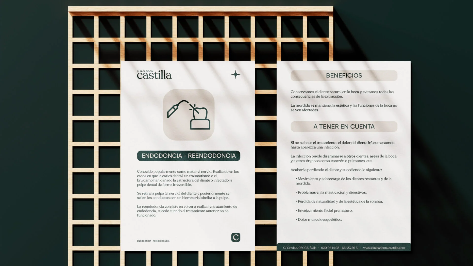 Rebranding e Interiorismo de clínica dental