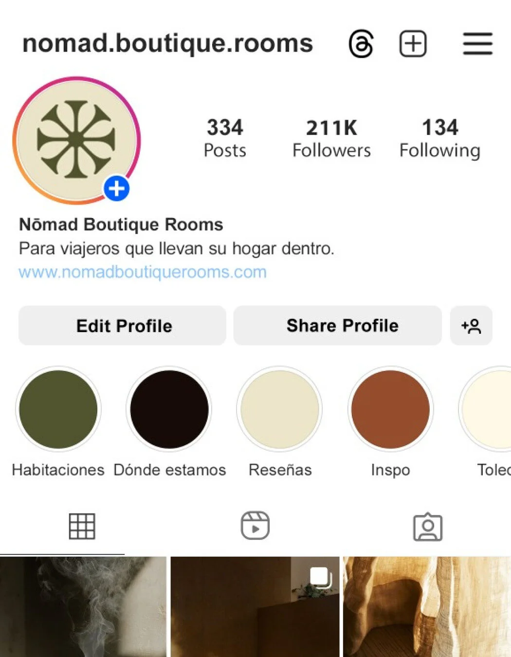 Identidad visual para marca de alojamientos turisticos